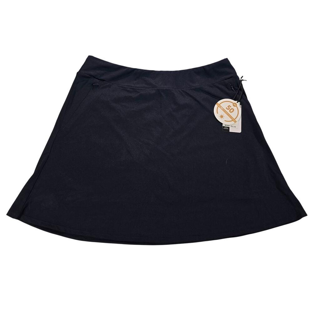 Tail White Label 18” Pull On Golf Skort Night Blue Women’s Large NWT